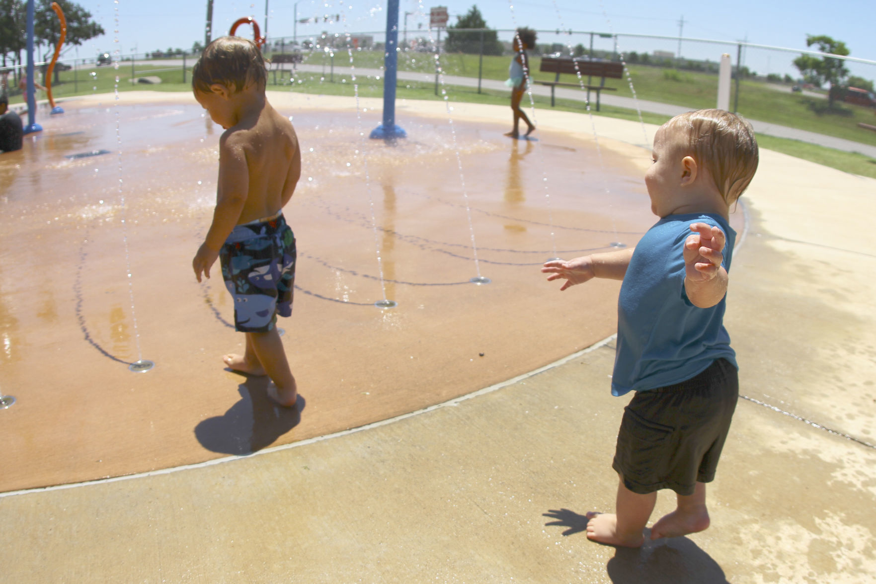 Douglass splash pad open